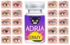 Цветные контактные линзы ежеквартальной замены Adria crazy (1 блистер) - Линзалин