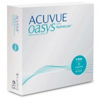 Однодневные контактные линзы 1-Day ACUVUE Oasys with Hydraluxe (90 блистеров) - Линзалин