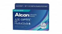 Контактные линзы ежемесячной замены Air Optix plus HydraGlyde (6 блистеров) - Линзалин