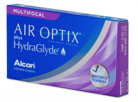 Мультифокальные контактные линзы Air Optix Plus HydraGlyde Multifocal (3 блистера) - Линзалин
