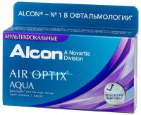Мультифокальные контактные линзы Air Optix Aqua Multifocal (3 блистера) - Линзалин