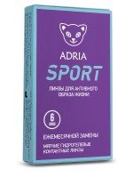 Контактные линзы ежемесячной замены Adria Sport (6 блистеров) - Линзалин