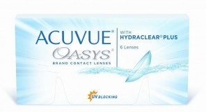 Двухнедельные контактные линзы ACUVUE OASYS with HYDRACLEAR Plus (6 блистеров) - Линзалин