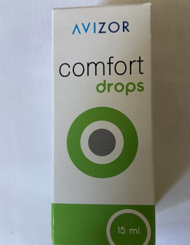 Увлажняющие капли Comfort Drops 15 ml (Sauflon) - Линзалин